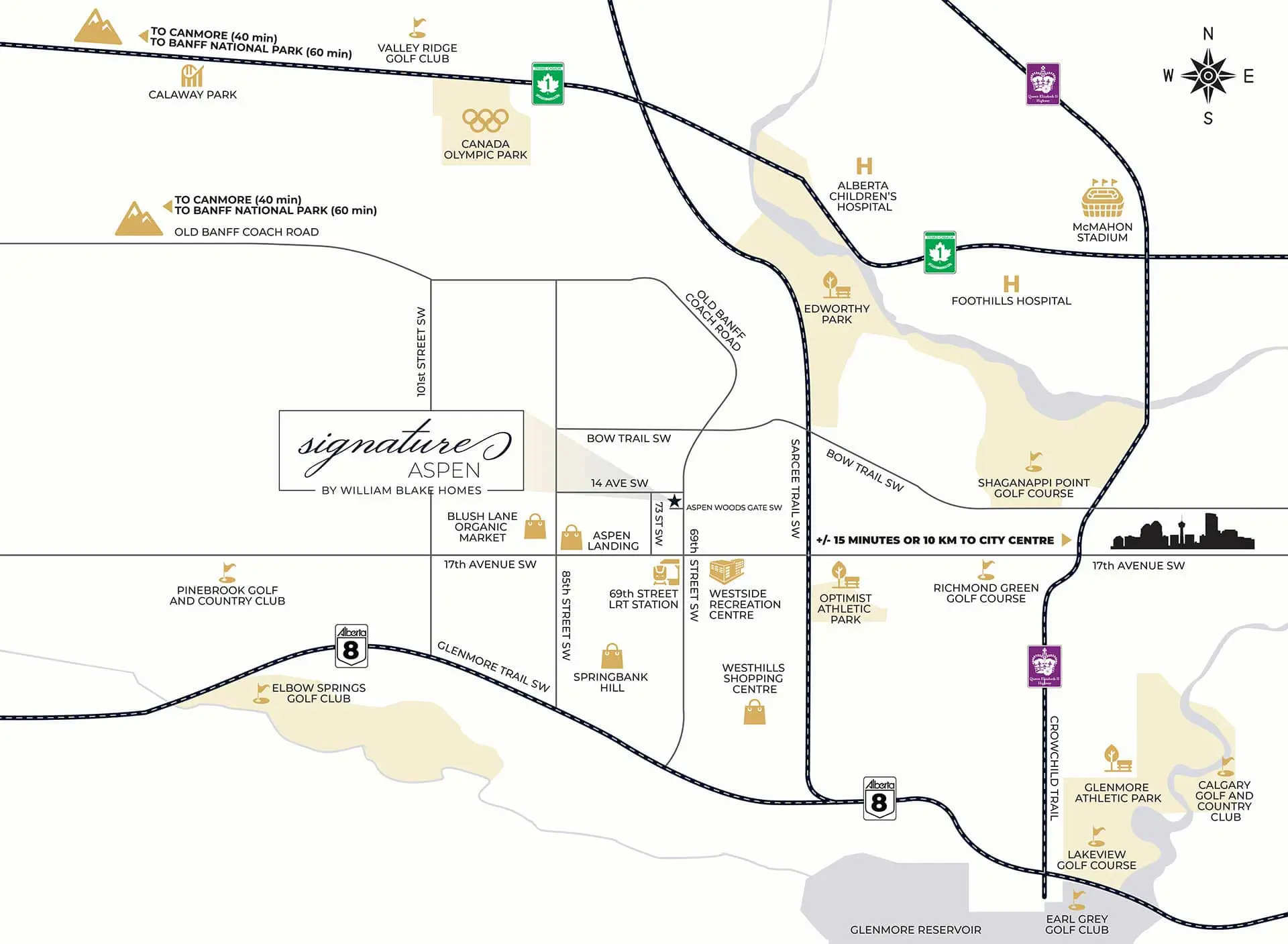 Signature Aspen 2025 Location Map 2025